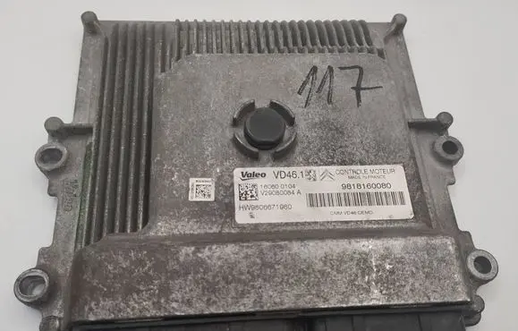 Citroen C4 II Engine control unit/module 9818160080 160600104 V29080084A