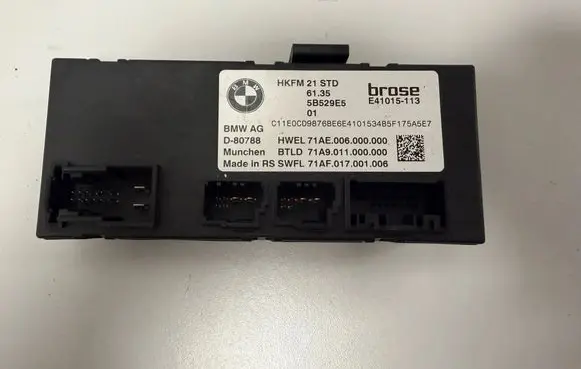 BMW X2 U10 Tailgate/trunk control unit/module 5A92319 5B529E5