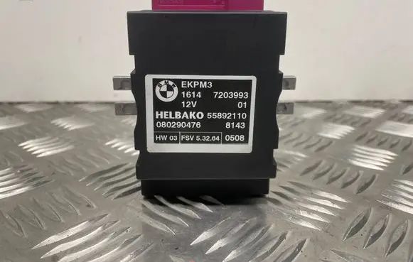 BMW 5 E60 E61 Fuel injection pump control unit/module 7203993