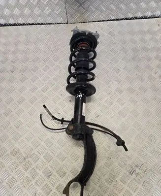 Front shock absorber with coil spring