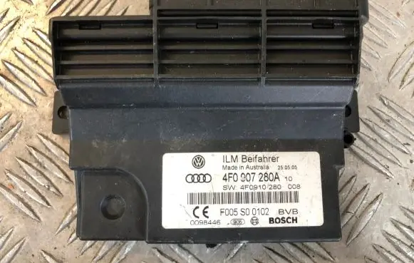 Audi A6 S6 C6 4F Comfort/convenience module 4F0907280A 4F0910280 F005S00102