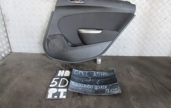 Opel Astra J Rear door card panel trim