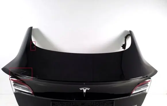 Tesla Model 3 Tailgate/trunk/boot lid