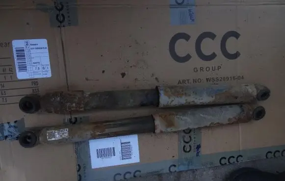 Rear shock absorber/damper