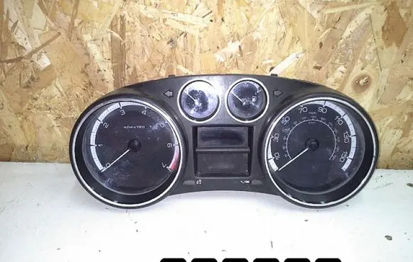 Peugeot 308 Speedometer (instrument cluster) 9666642280