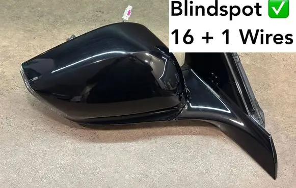 Peugeot 408 P54 Front door electric wing mirror 985644969v