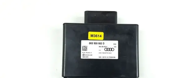 Audi Q3 8U Voltage converter inverter 8K0959663D M3614