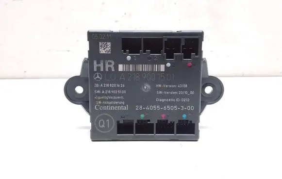 Mercedes-Benz CLS C218 X218 Door control unit/module A2189001501