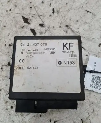 Opel Zafira A Comfort/convenience module 24437076