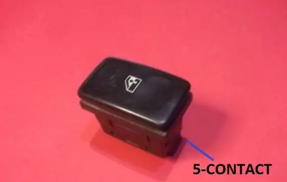 Volkswagen Jetta II Electric window control switch BREVET ANSOR