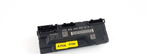 Audi A7 S7 4G Tailgate/trunk control unit/module 4G8959107D 4G8959107