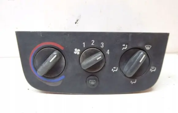 Opel Corsa C Climate control/heater control trim 0378891