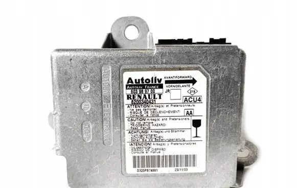 Renault Scenic II - Grand scenic II Airbag control unit/module 603989700