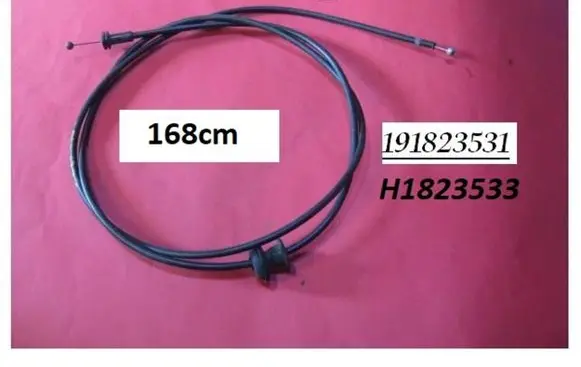 Volkswagen PASSAT B5 Engine bonnet/hood lock release cable 191823531 H1823533