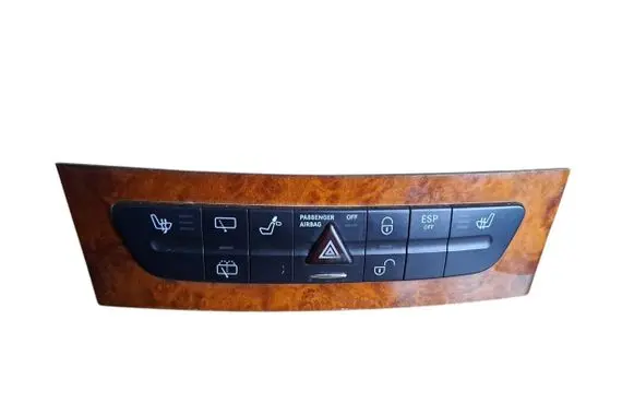 Mercedes-Benz E W211 Hazard light switch 2118210858