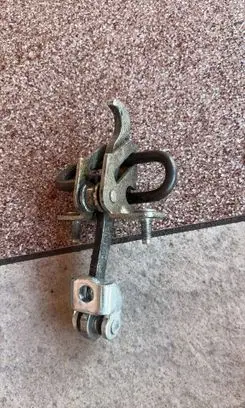 Opel Vectra C Rear door check strap stopper 9229752