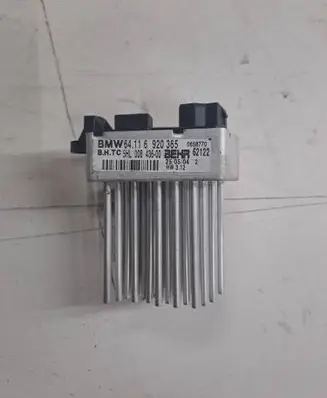 BMW 3 E46 Heater blower motor/fan resistor 6920365