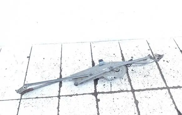 Front wiper linkage and motor