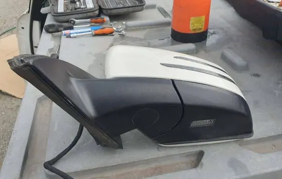 Mercedes-Benz ML W166 Front door electric wing mirror 
