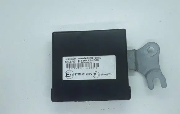Toyota Corolla Verso AR10 Immobilizer control unit/module 897800F010 626442000 97RI012022