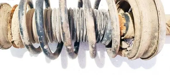 Front coil spring