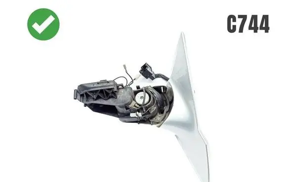 Mercedes-Benz CLK A209 C209 Front door electric wing mirror 332200 332204