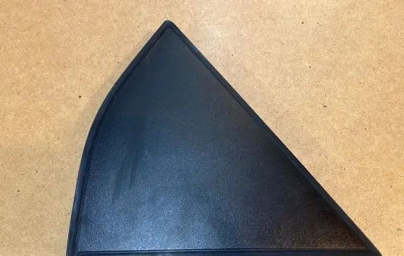 Citroen Berlingo Front door glass trim molding 9825216180