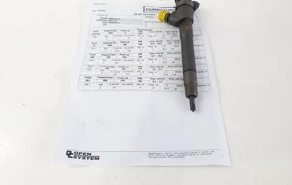 Opel Vivaro Fuel injector 0445110414 H8201055367