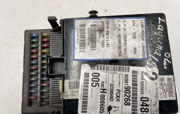Renault Laguna II Fuse module 8200190268 32300462 55RD6Y343