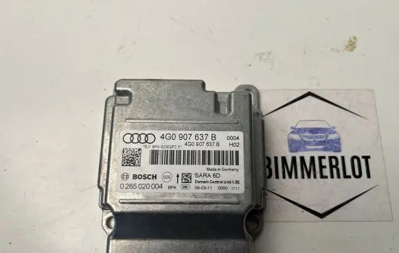 Audi A7 S7 4G ESP (stability system) control unit 4G0907637B 0265020004