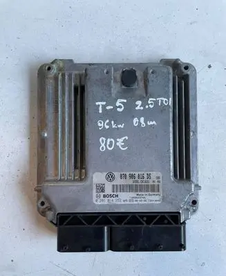 Volkswagen Transporter - Caravelle T5 Engine control unit/module 070906016DS 0281014252