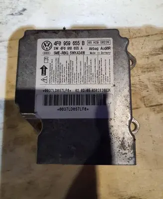 Audi A6 S6 C6 4F Airbag control unit/module 4F0959655B 0037LD057LF6 4F0910655A