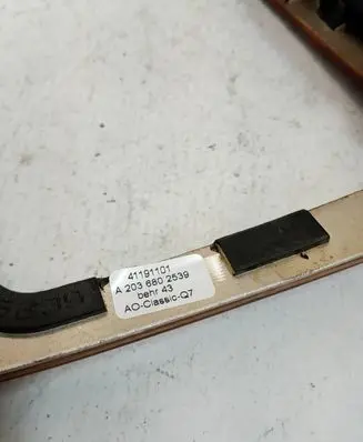 Mercedes-Benz C AMG W203 Climate control unit 2038300785