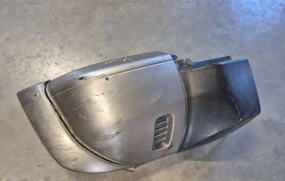 Nissan Patrol Y61 Front bumper corner part panel trim 62024VB000