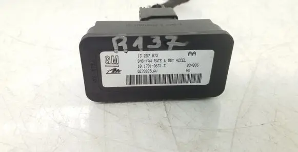 Opel Zafira B ESP acceleration yaw rate sensor 13257072 10170106313
