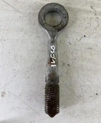 Towing hook eye