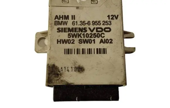 BMW 3 E46 Tow bar trailer control unit/module 6955253 61356955253 5WK10250C