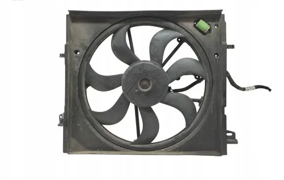 Electric radiator cooling fan