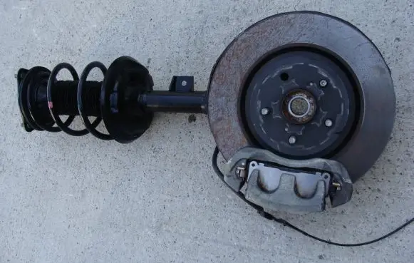 Toyota RAV 4 (XA50) Front shock absorber with coil spring 1A19742-B