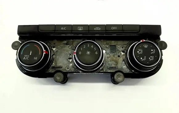 Volkswagen Golf VII Interior fan control switch 5G0907426J
