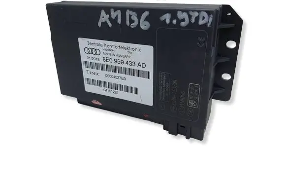 Audi A4 S4 B6 8E 8H Comfort/convenience module 8E0959433ADKASACJ 8E0959433AD