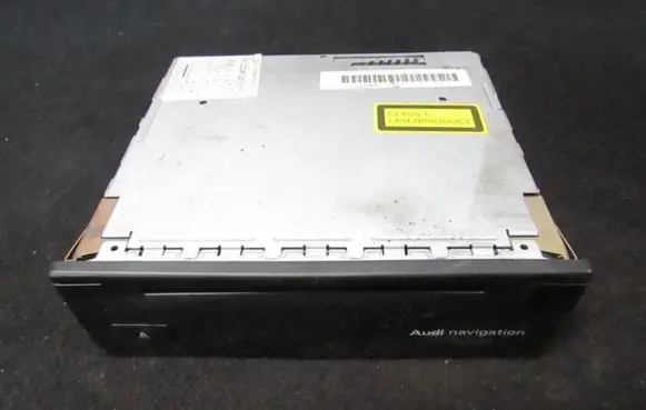 Navigation unit CD/DVD player