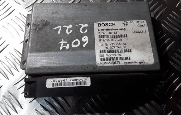 Peugeot 607 Gearbox control unit/module 0260002887 9643926680 9650796780