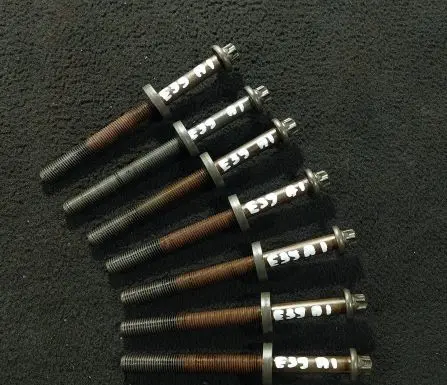 BMW 5 E39 Cylinder head bolts 