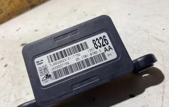 ESP acceleration yaw rate sensor