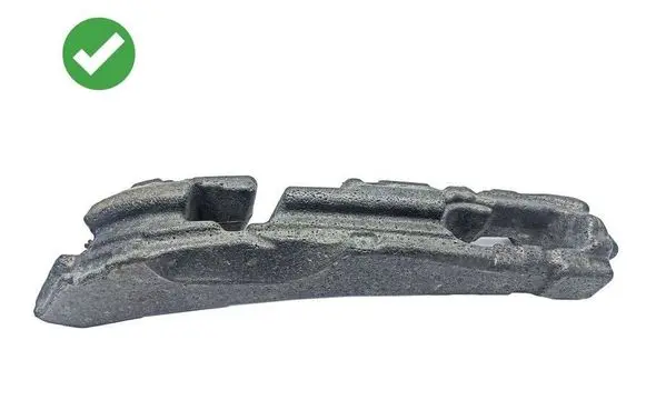 Mercedes-Benz CLK A209 C209 Front bumper foam support bar A2098850237