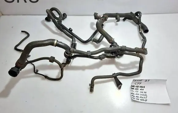 Volkswagen PASSAT B7 Engine coolant pipe/hose 3AA122051A 03L121065AJ 3AA122101