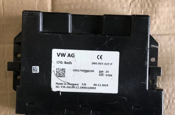 Volkswagen Crafter Other control units/modules 2N0907427P 1001740000100