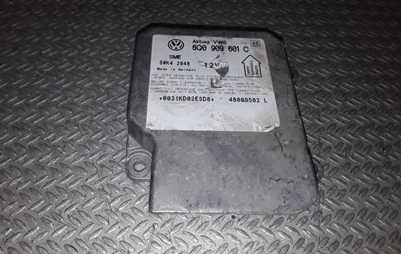 Skoda Fabia Mk1 (6Y) Airbag control unit/module 6Q0909601C 5WK42948