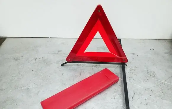 Emergency warning sign